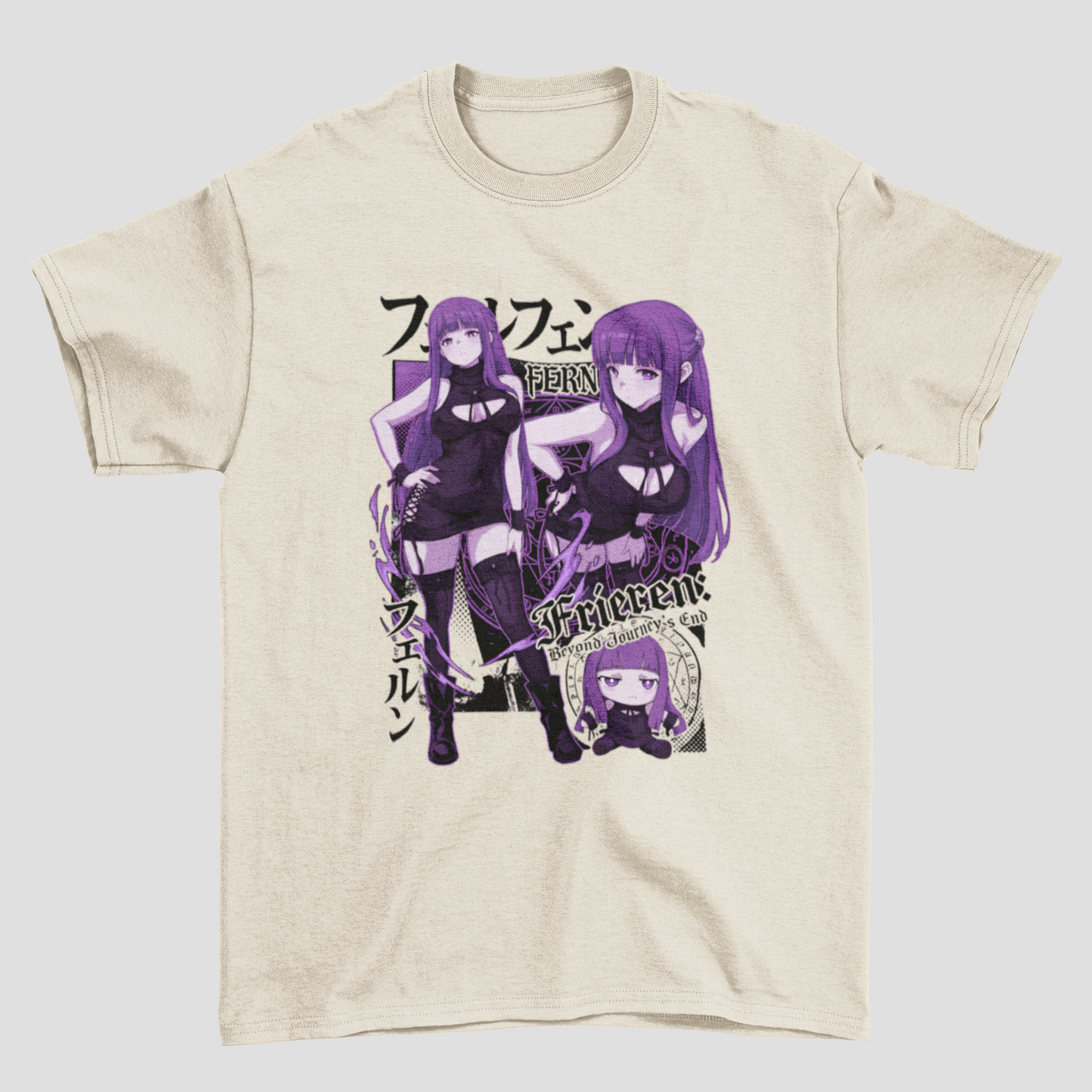 Camiseta Básica Unissex Frieren Fern Graphic