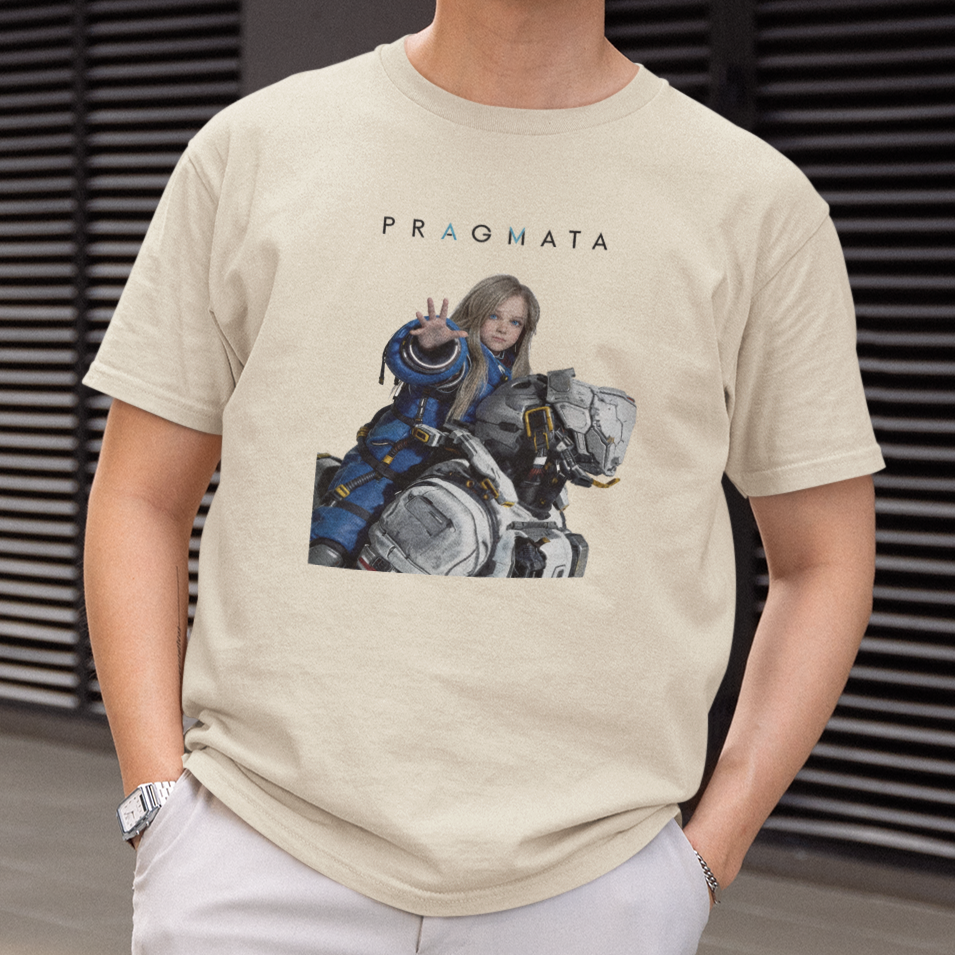 Camiseta Básica Unissex Pragmata Poster