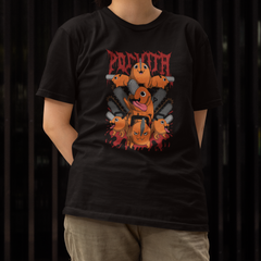 Camiseta Básica Unissex Chainsaw Man Pochita Collage