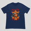 Camiseta Básica Unissex Chainsaw Man Pochita Collage