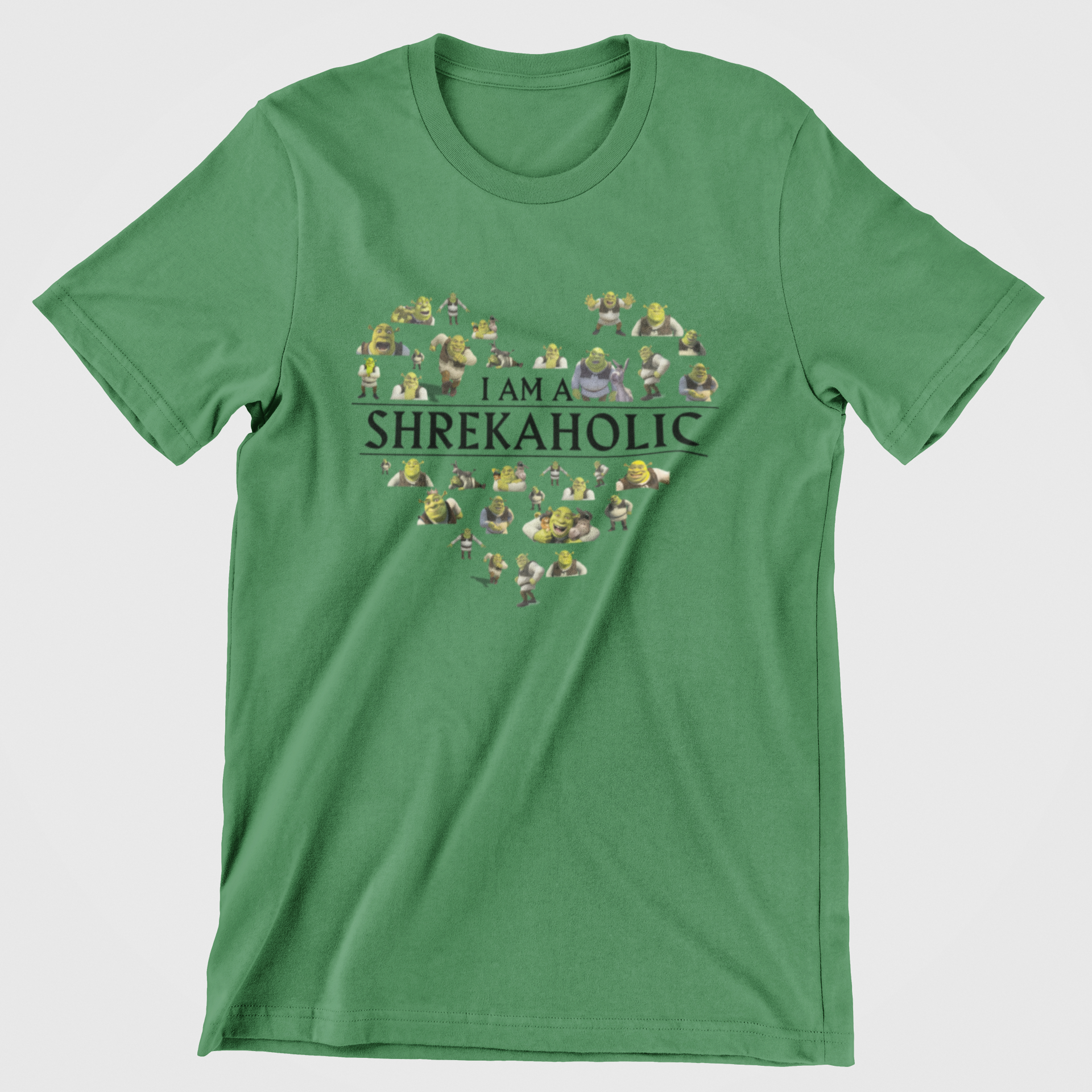Camiseta Básica Shrekaholic Verde 