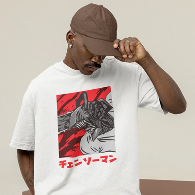 Camiseta Básica Unissex Full Demon Chainsaw Man