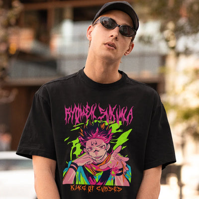Camiseta Básica Unissex Ryomen Sukuna King of Curses