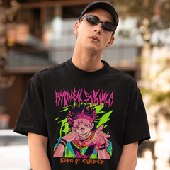 Camiseta Básica Unissex Ryomen Sukuna King of Curses