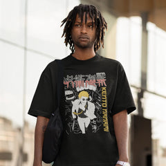 Camiseta Básica Unissex Jujutsu Kaisen Nanami Style