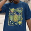 Camiseta Básica Unissex Pokemon Victreebel- azul-marinho