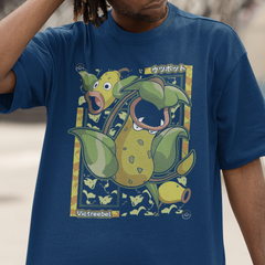 Camiseta Básica Unissex Pokemon Victreebel