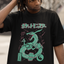 Camiseta Básica Unissex Pokemon Rayquaza- PRETO