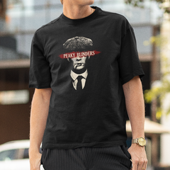 Camiseta Básica Unissex Peaky Blinders Smoke Photo