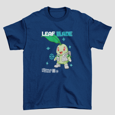 Camiseta Básica Unissex Pokemon Chicorito Tecnologico