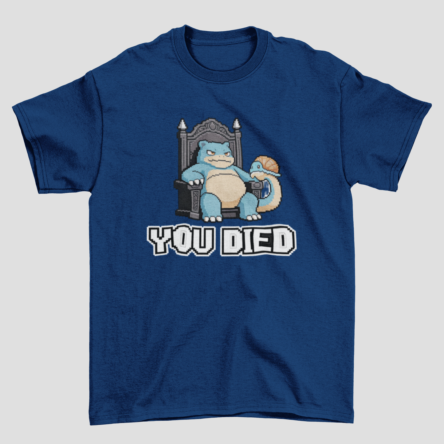 Camiseta Básica Unissex Pokemon You Died