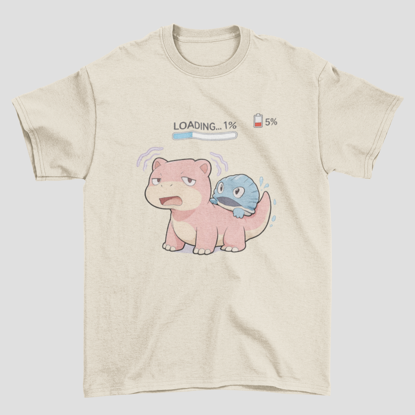 Camiseta Básica Unissex Pokemon Carregando