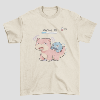 Camiseta Básica Unissex Pokemon Carregando