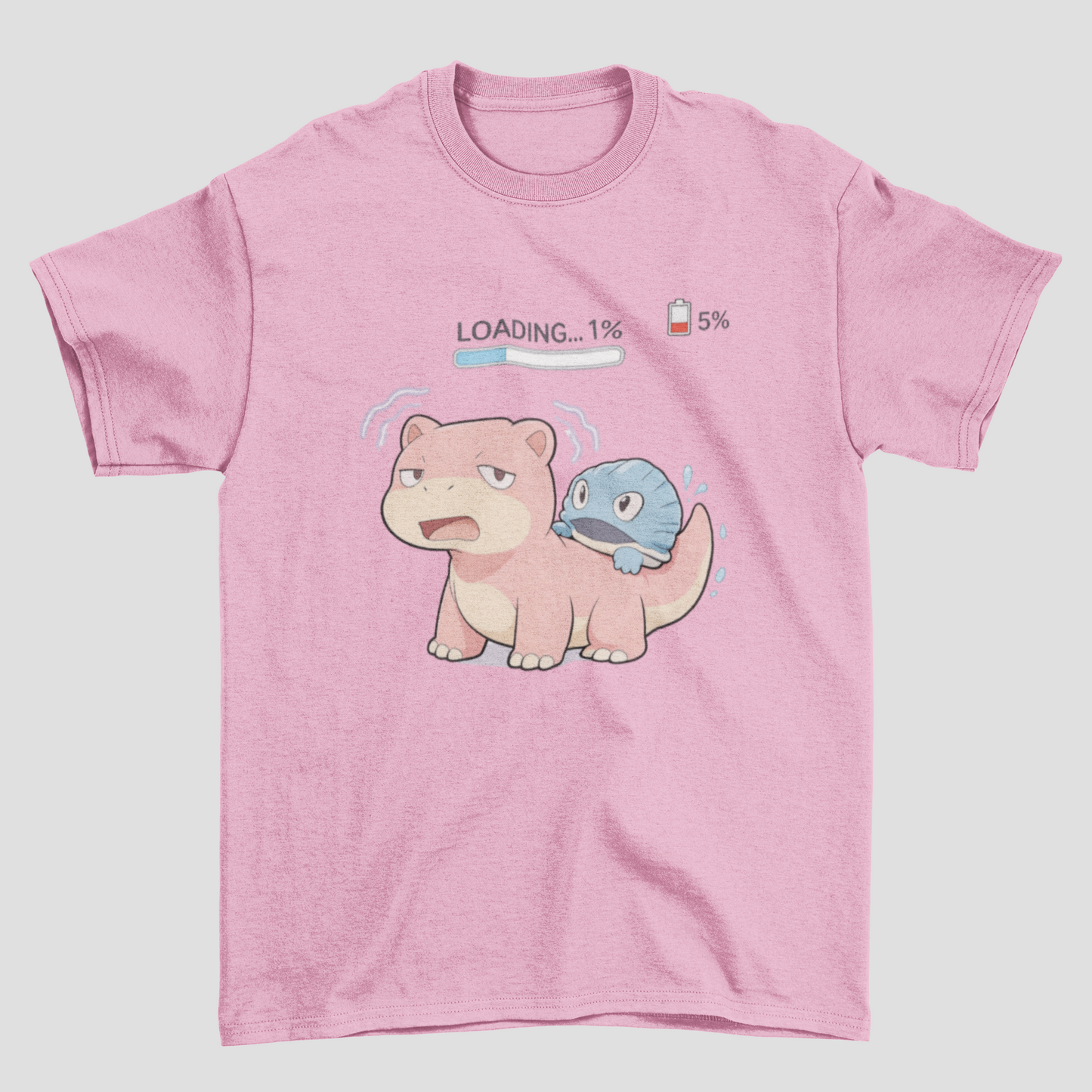 Camiseta Básica Unissex Pokemon Carregando