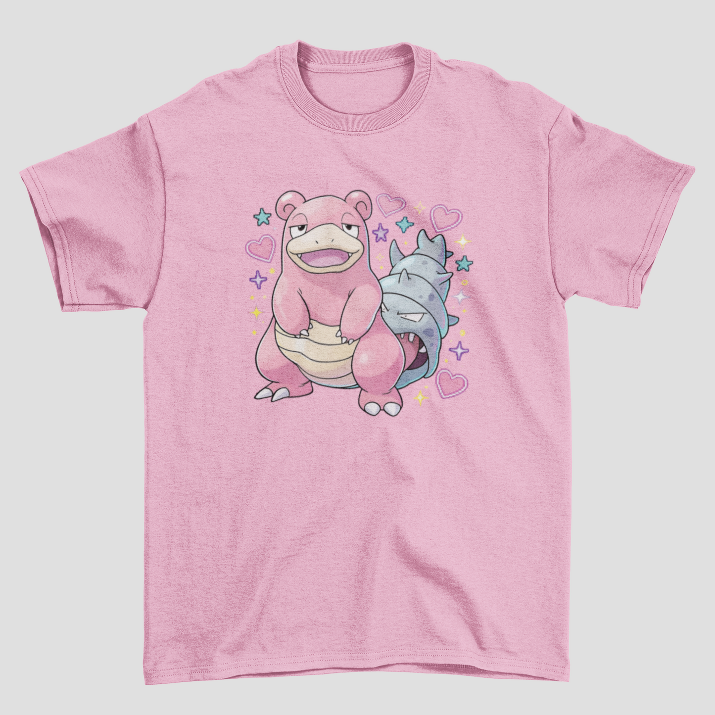 Camiseta Básica Unissex Pokemon Slowbro
