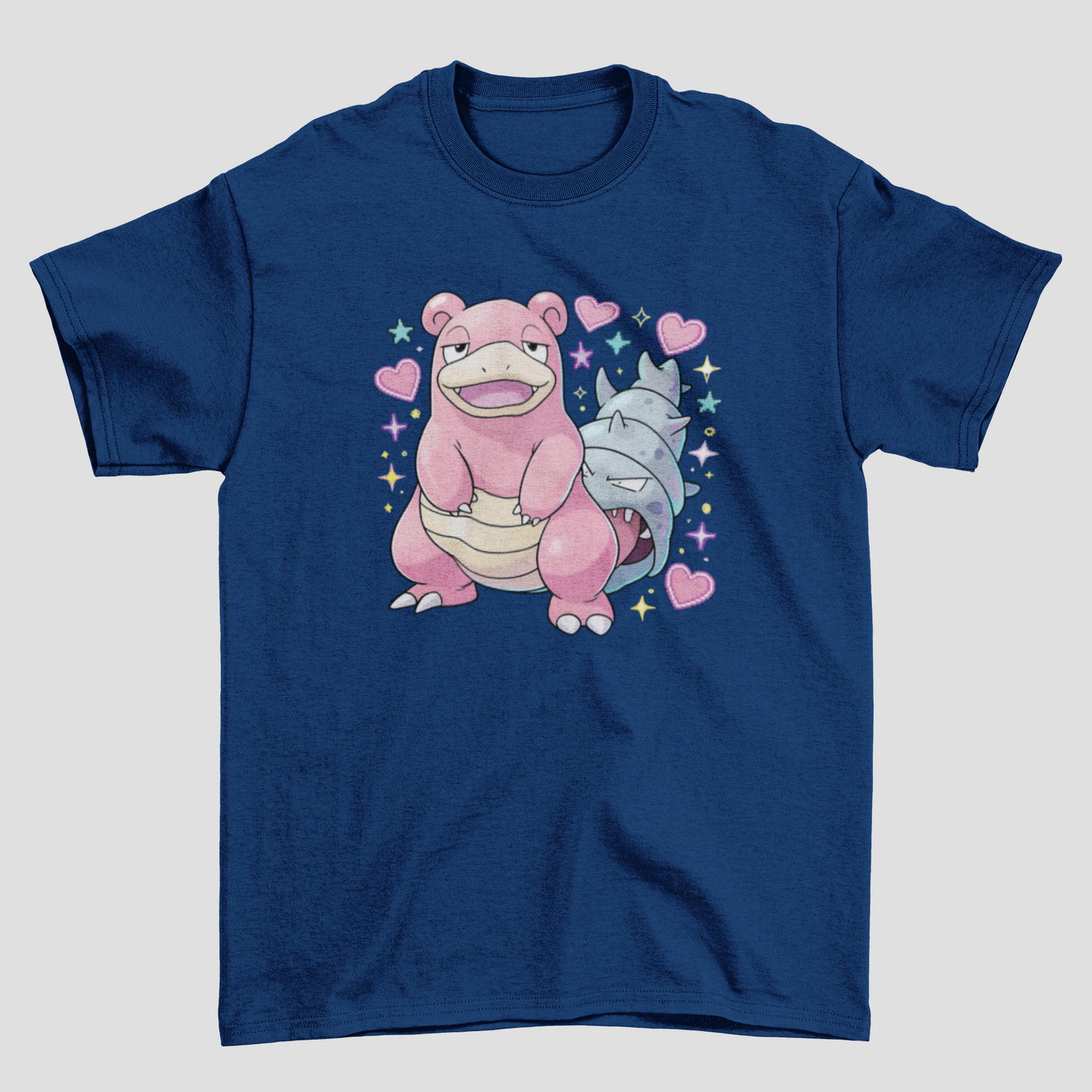 Camiseta Básica Unissex Pokemon Slowbro