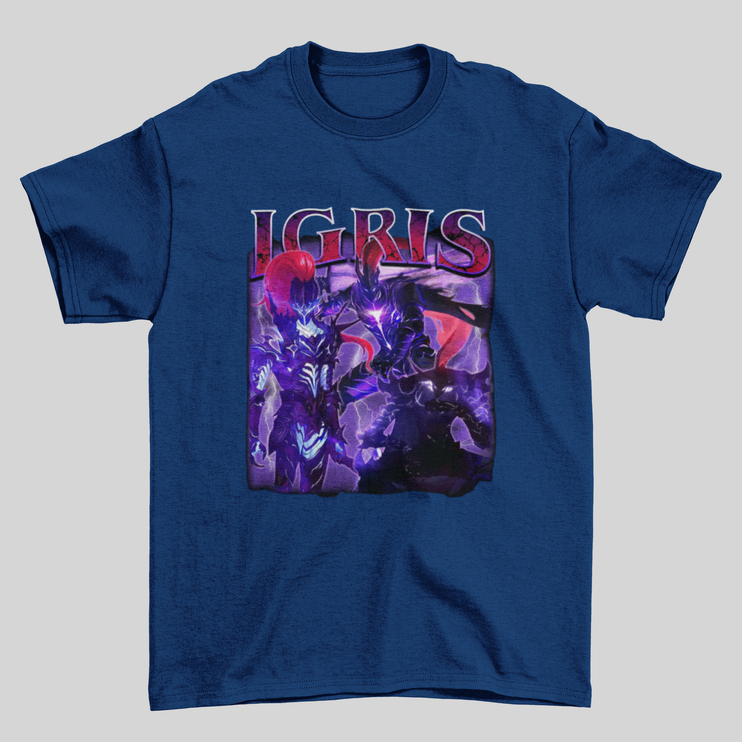 Camiseta Básica Unissex Solo Leveling Igris