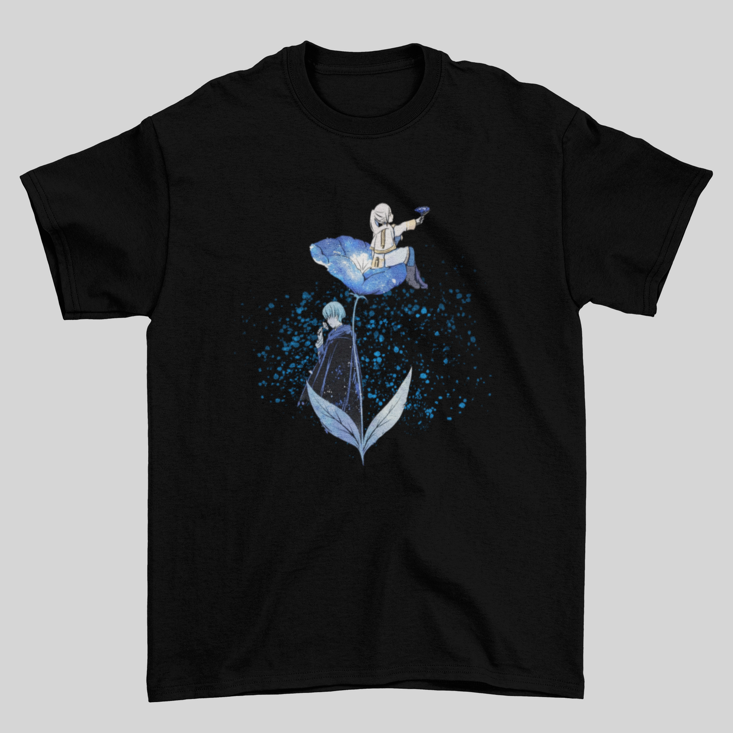 Camiseta Básica Unissex Frieren Aquarela