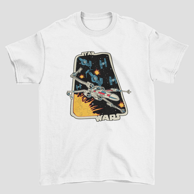 Camiseta Básica Nave Espacial Star Wars