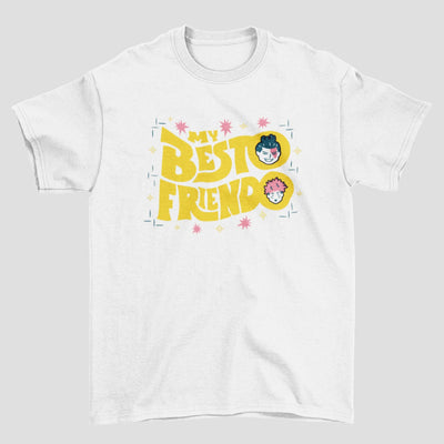 Camiseta Básica Unissex My Besto Friendo Funny Jujutsu Kaisen