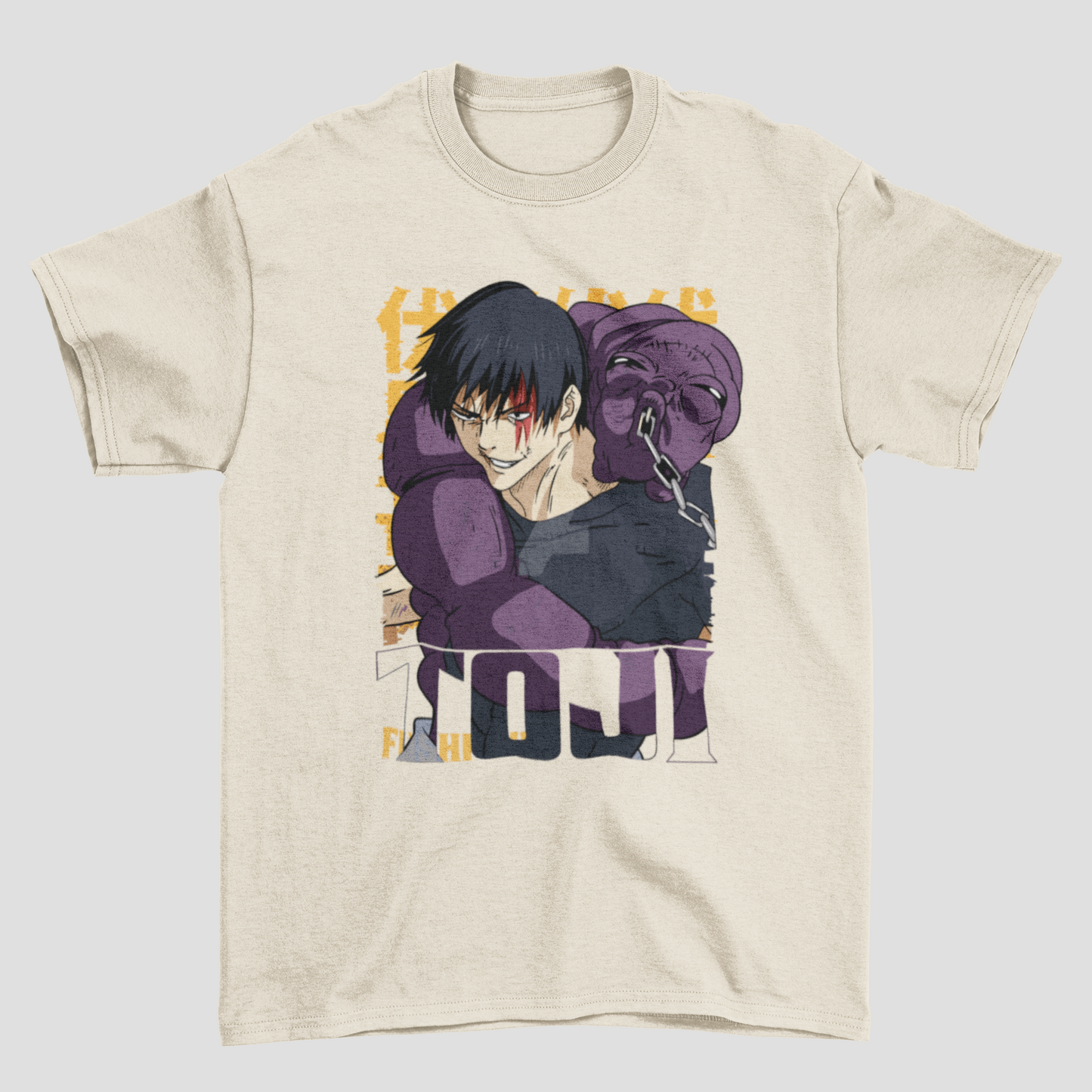 Camiseta Básica Unissex Jujutsu Kaisen Toji