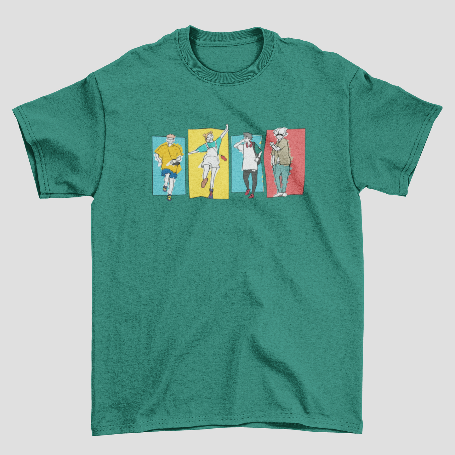 Camiseta Básica Unissex Jujutsu Kaisen Ending Pose