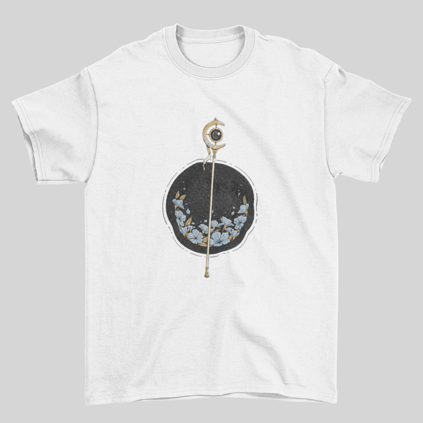 Camiseta Básica Unissex Frieren Cajado