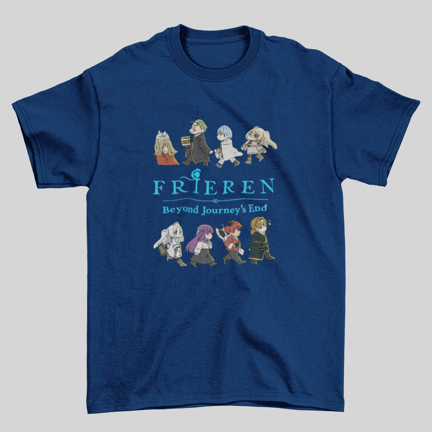 Camiseta Básica Unissex Frieren Personagens