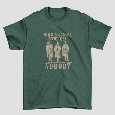 Camiseta Básica Unissex Peaky Blinders Nobody