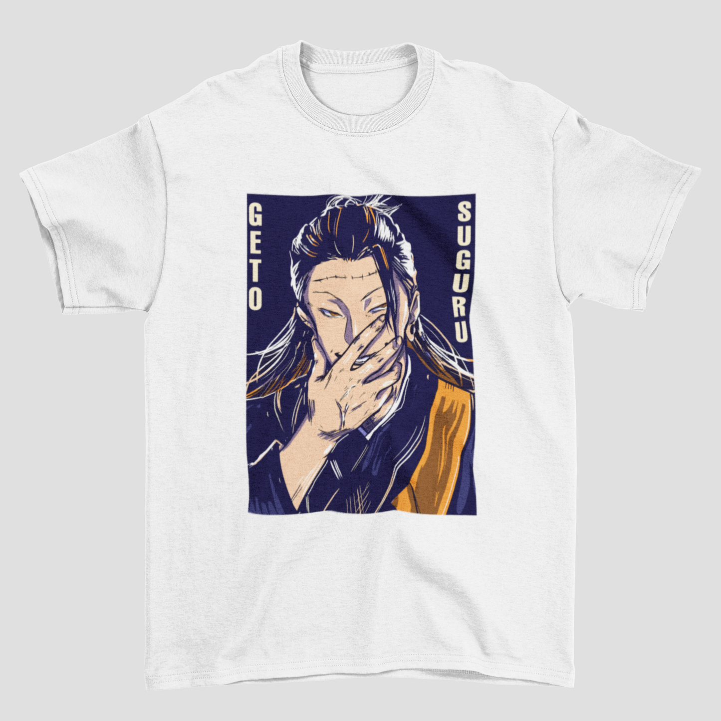 Camiseta Básica Unissex Geto Suguru Villain Jujutsu Kaisen