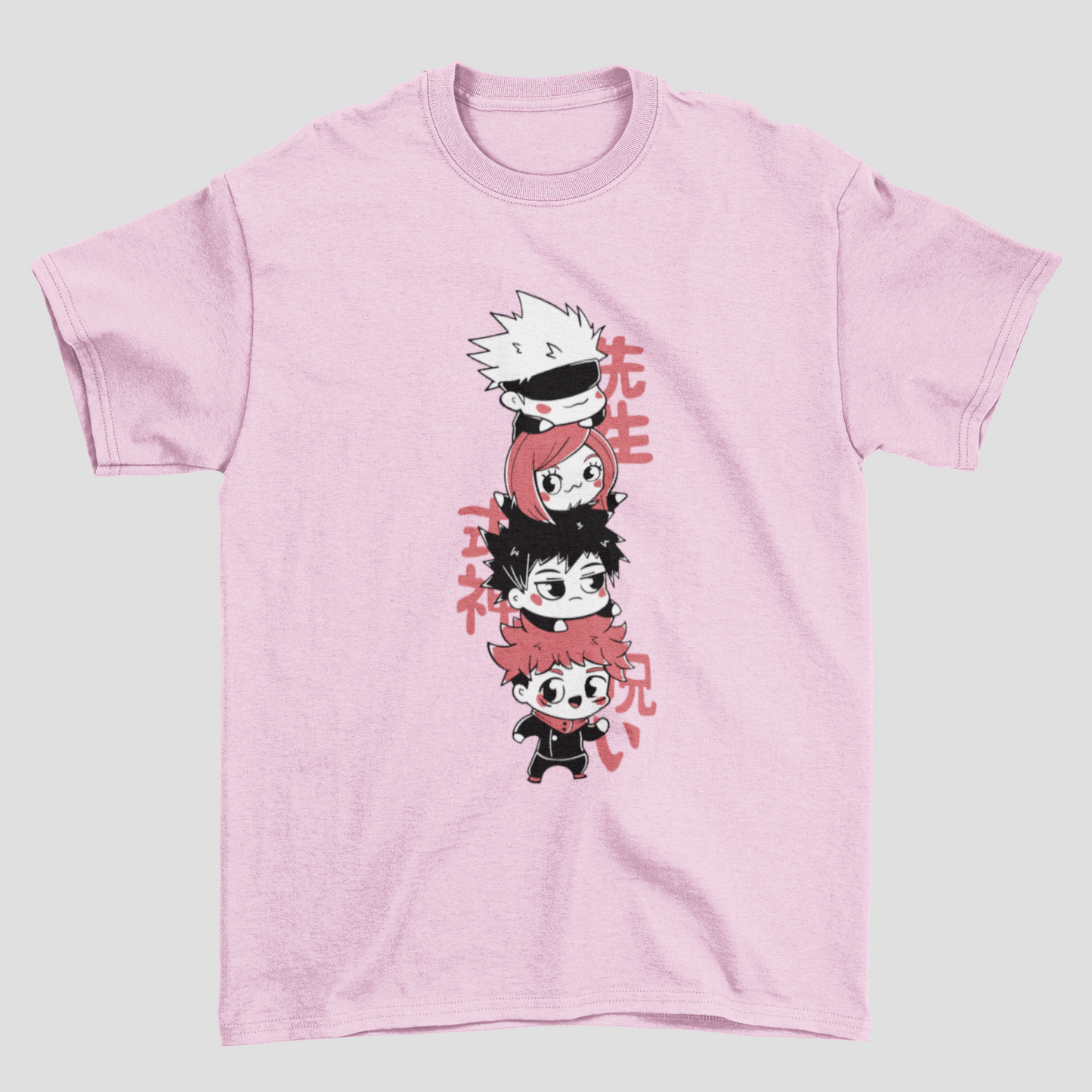 Camiseta Básica Unissex Jujutsu Kaisen Kawaii Sorceress