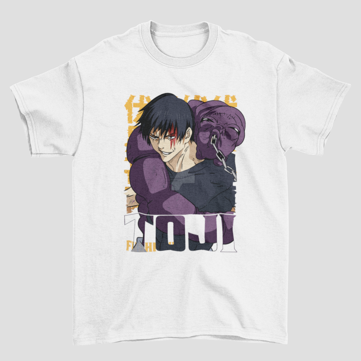 Camiseta Básica Unissex Jujutsu Kaisen Toji