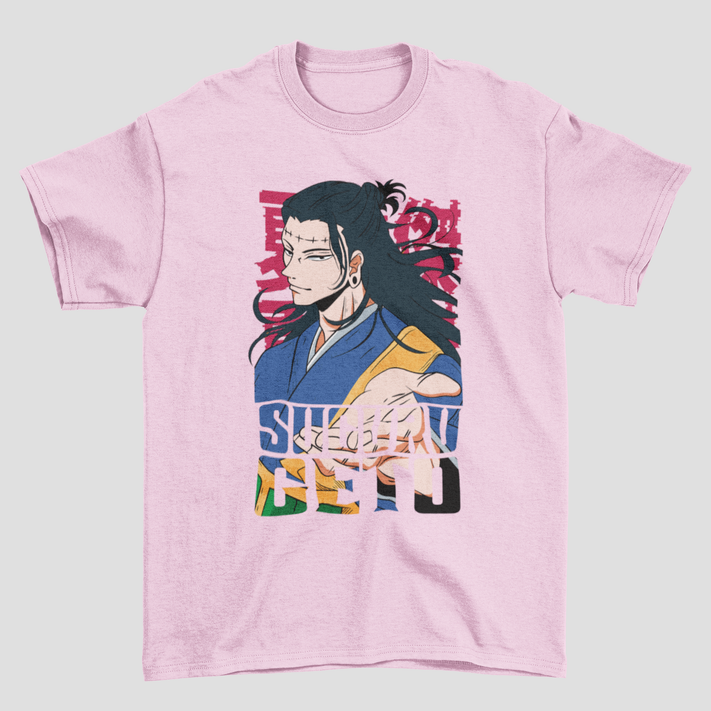 Camiseta Básica Unissex Jujutsu Kaisen Geto