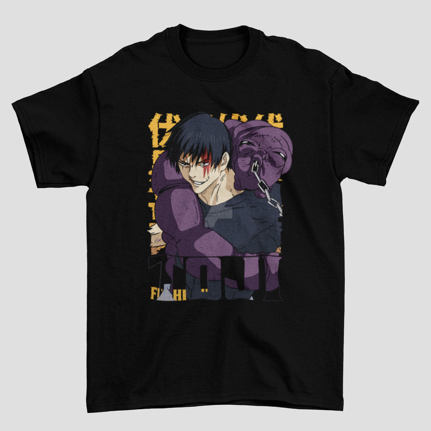 Camiseta Básica Unissex Jujutsu Kaisen Toji