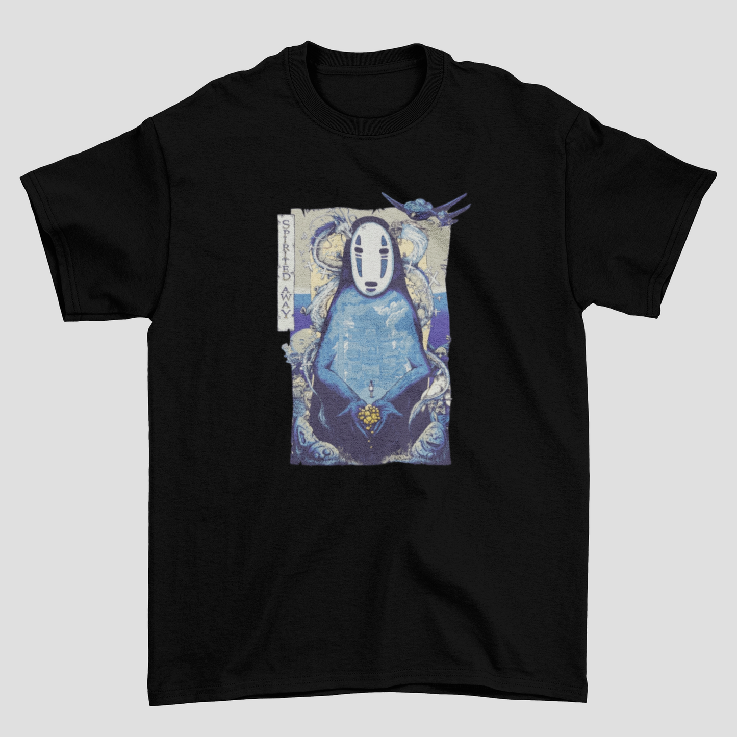 Camiseta Básica Unissex A Viagem de Chihiro No Face S. Away
