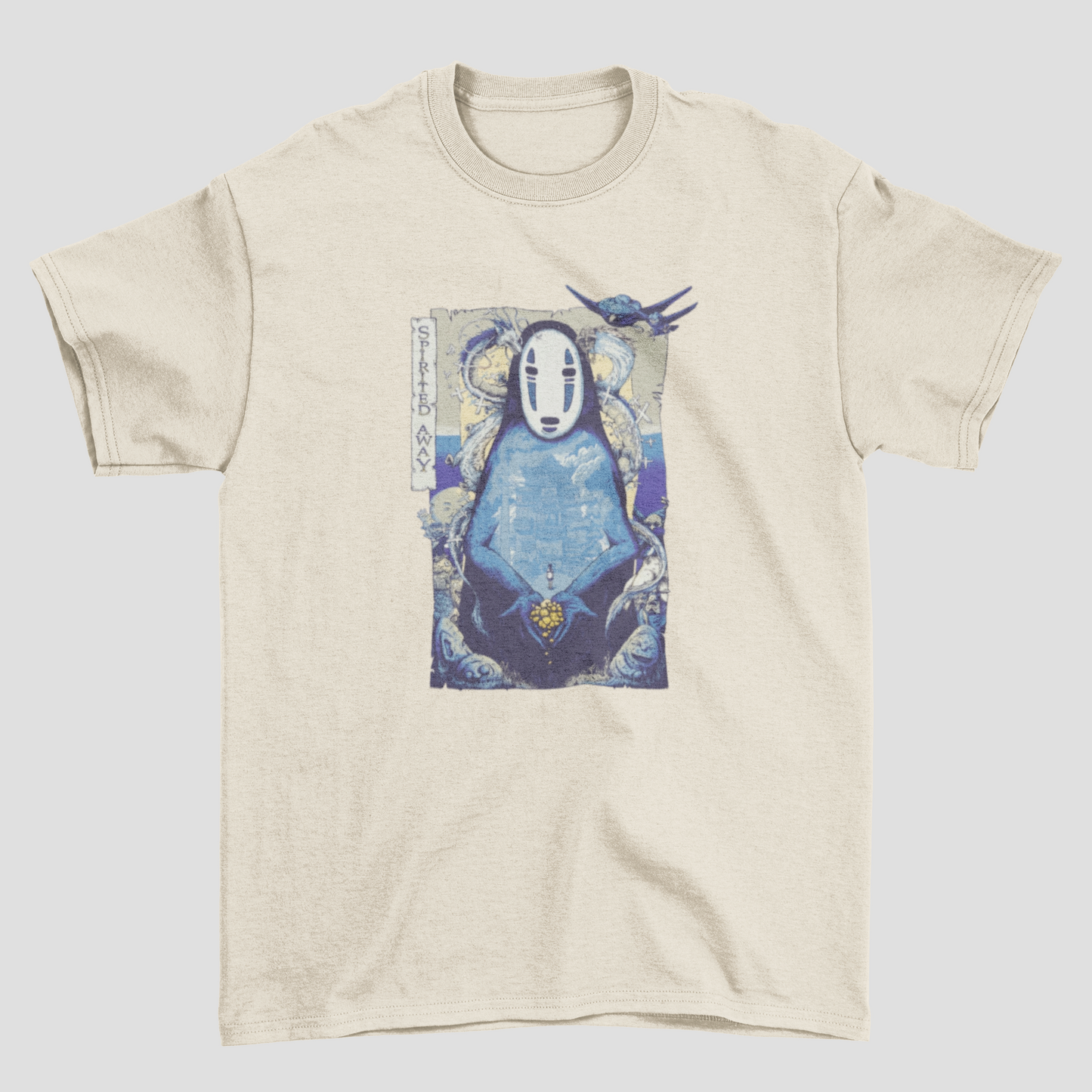 Camiseta Básica Unissex A Viagem de Chihiro No Face S. Away