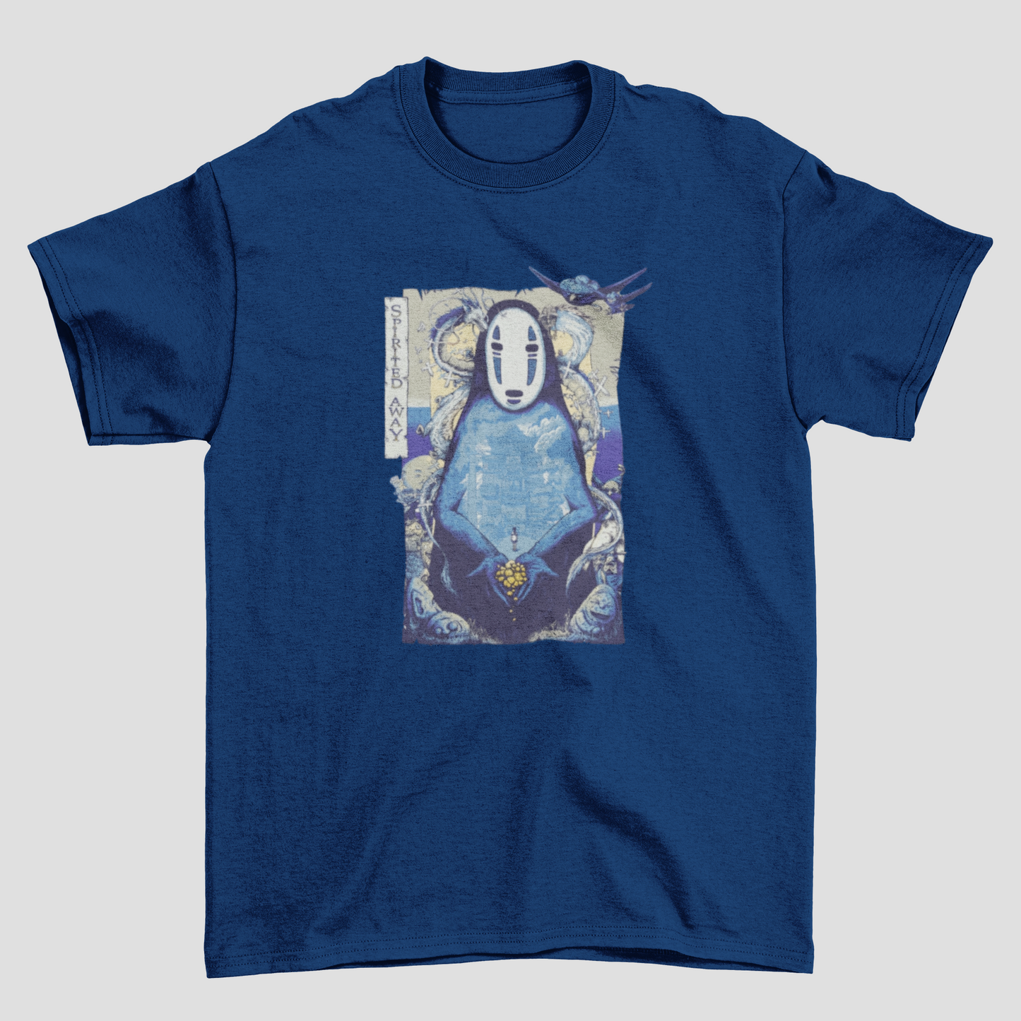 Camiseta Básica Unissex A Viagem de Chihiro No Face S. Away