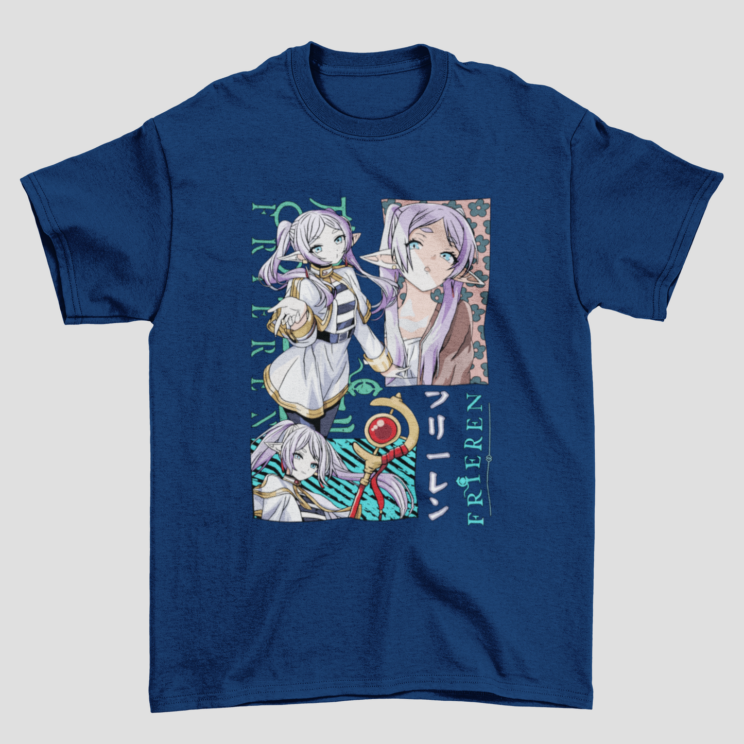 Camiseta Básica Unissex Frieren Aesthetic