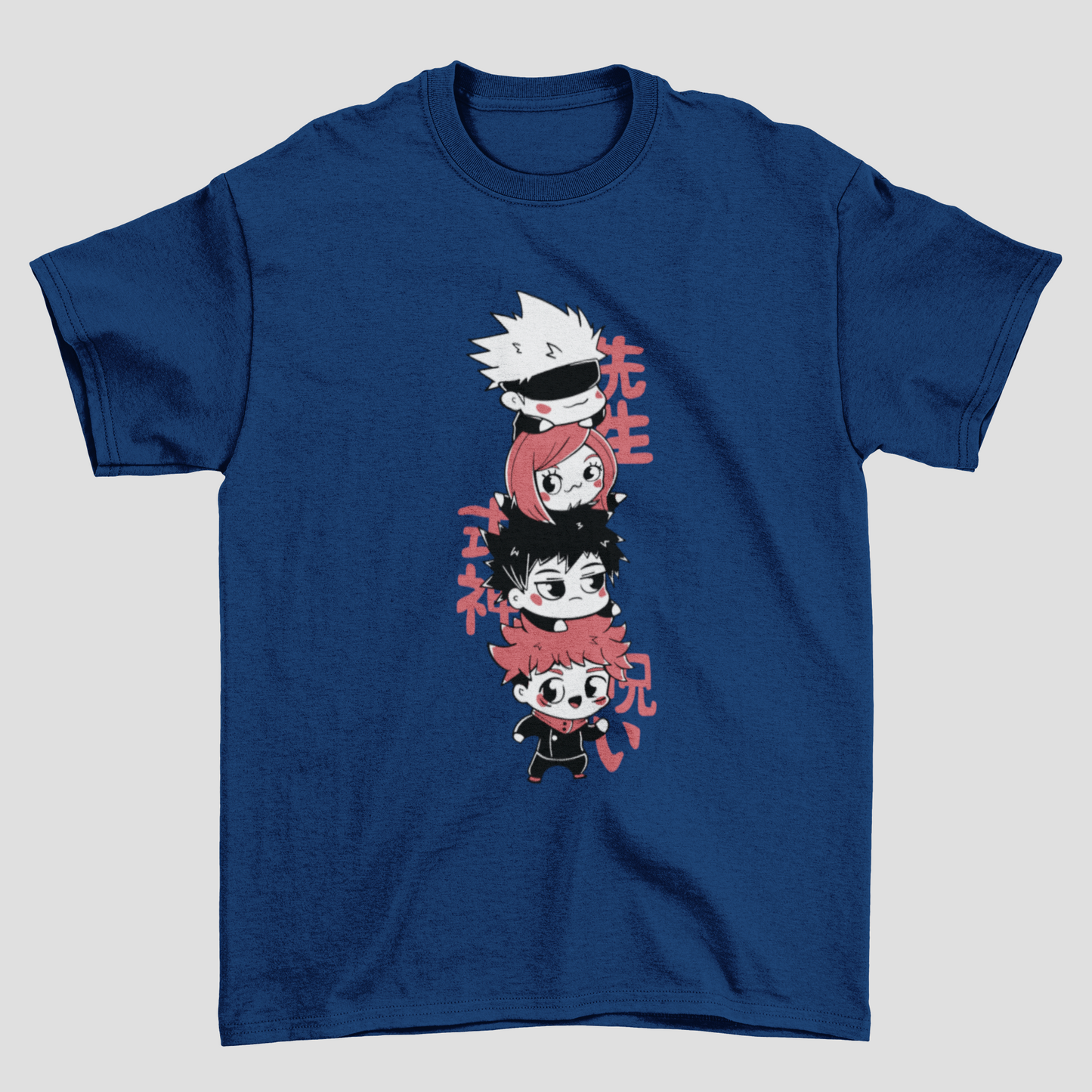 Camiseta Básica Unissex Jujutsu Kaisen Kawaii Sorceress