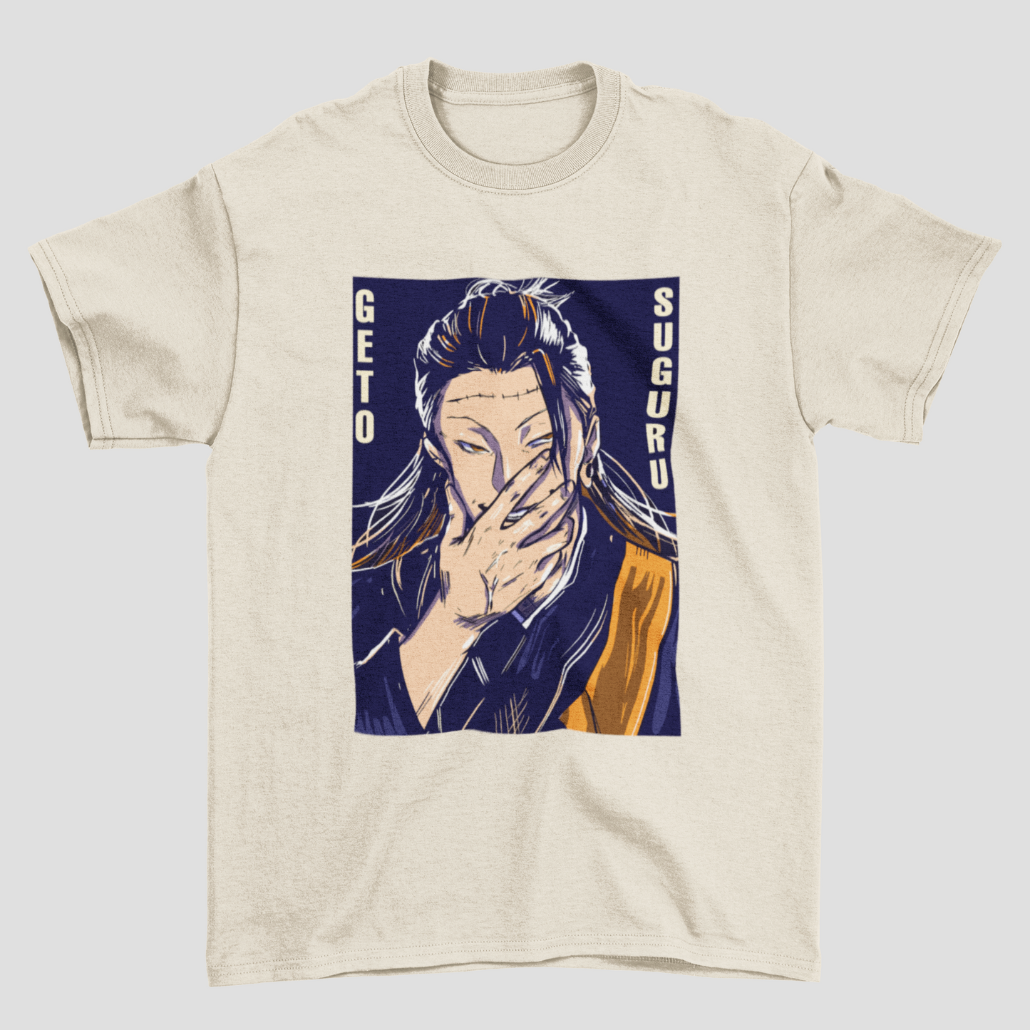 Camiseta Básica Unissex Geto Suguru Villain Jujutsu Kaisen
