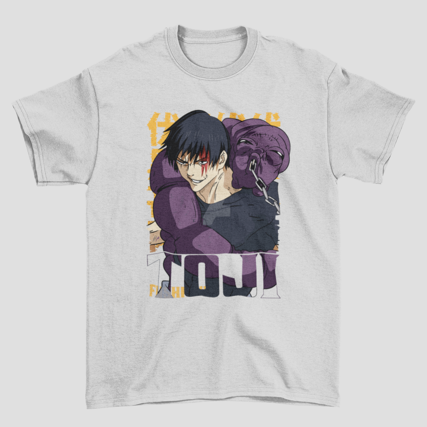 Camiseta Básica Unissex Jujutsu Kaisen Toji
