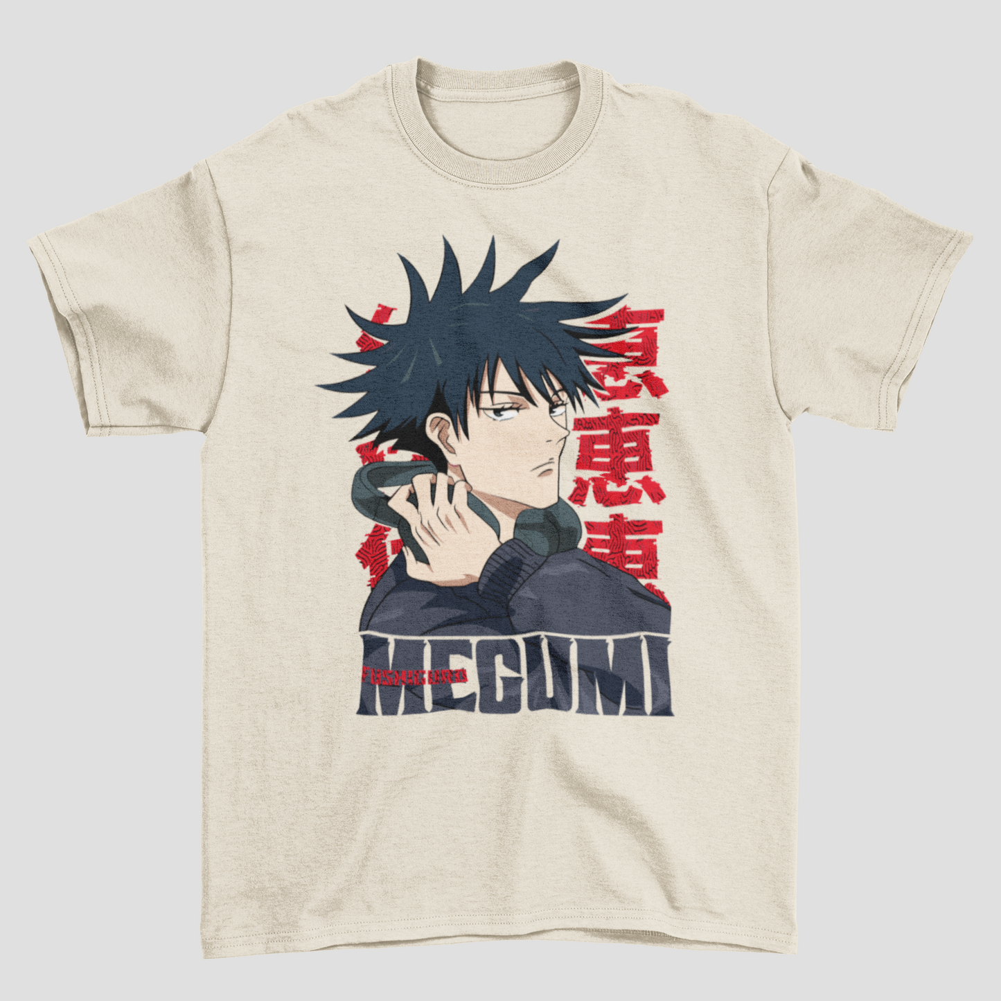 Camiseta Básica Unissex Jujutsu Kaisen Megumi Graphic