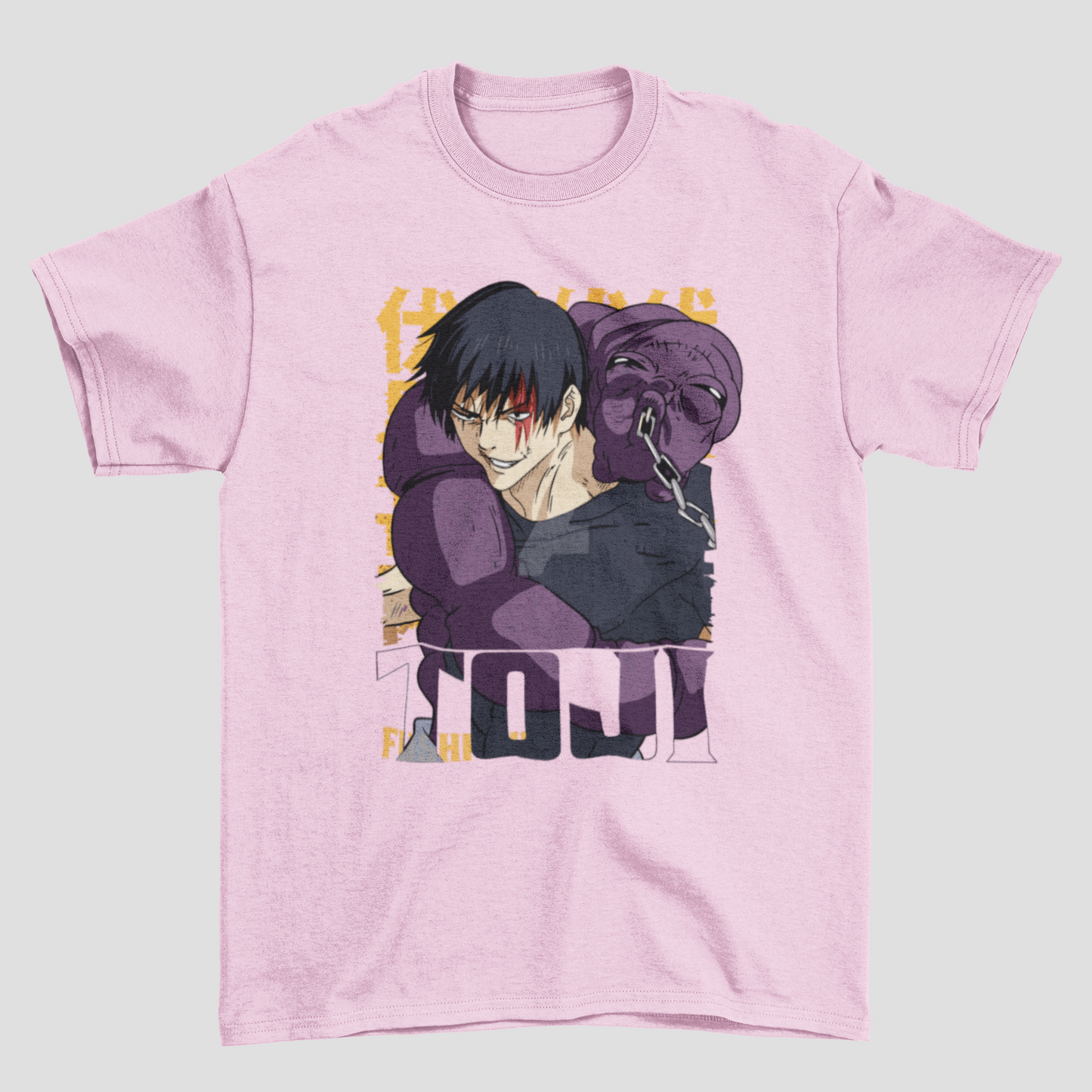 Camiseta Básica Unissex Jujutsu Kaisen Toji