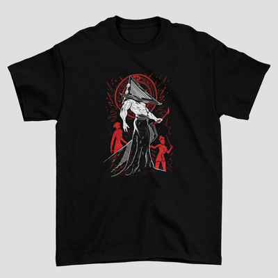 Camiseta Básica Unissex Silent Hill Personagens