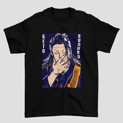 Camiseta Básica Unissex Geto Suguru Villain Jujutsu Kaisen