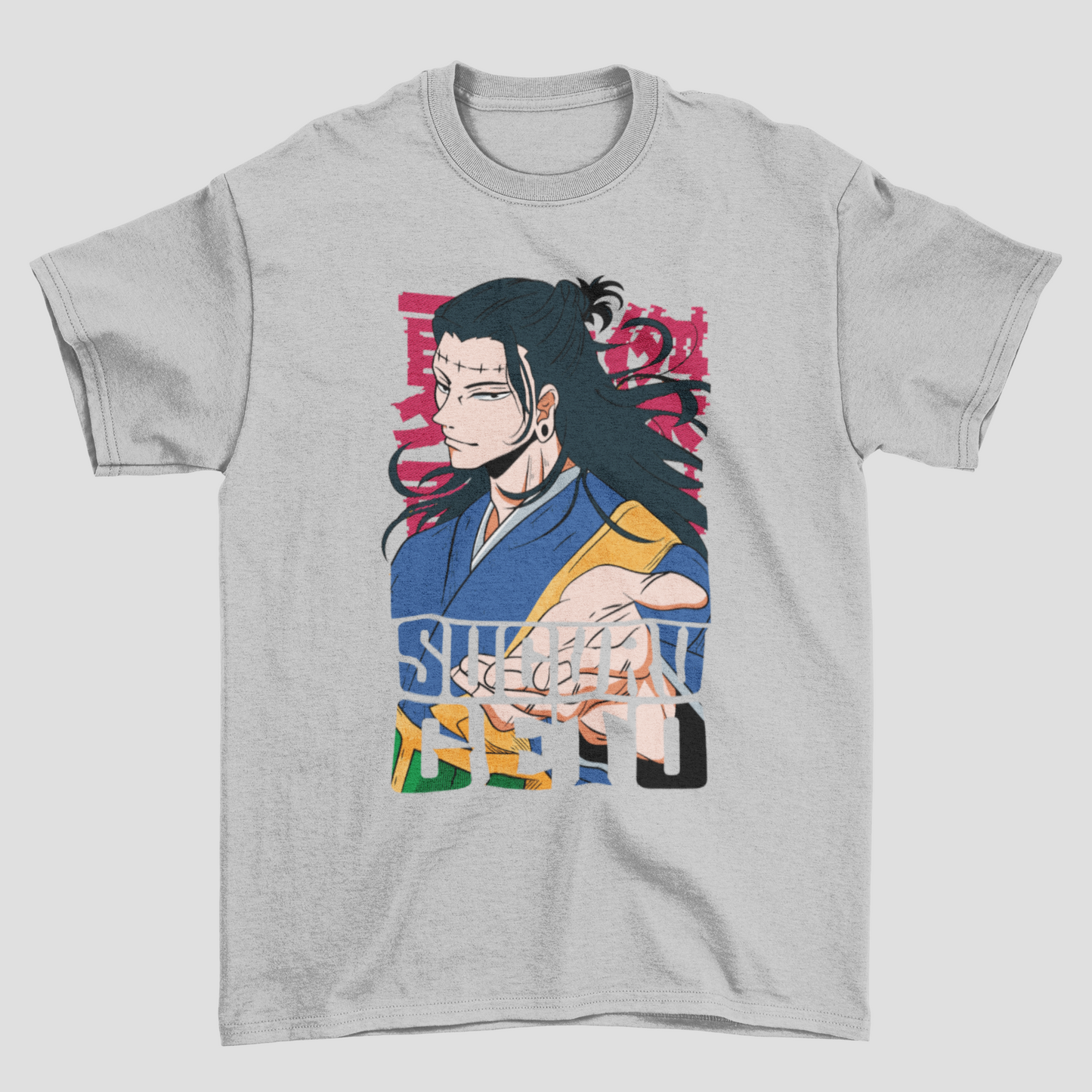 Camiseta Básica Unissex Jujutsu Kaisen Geto