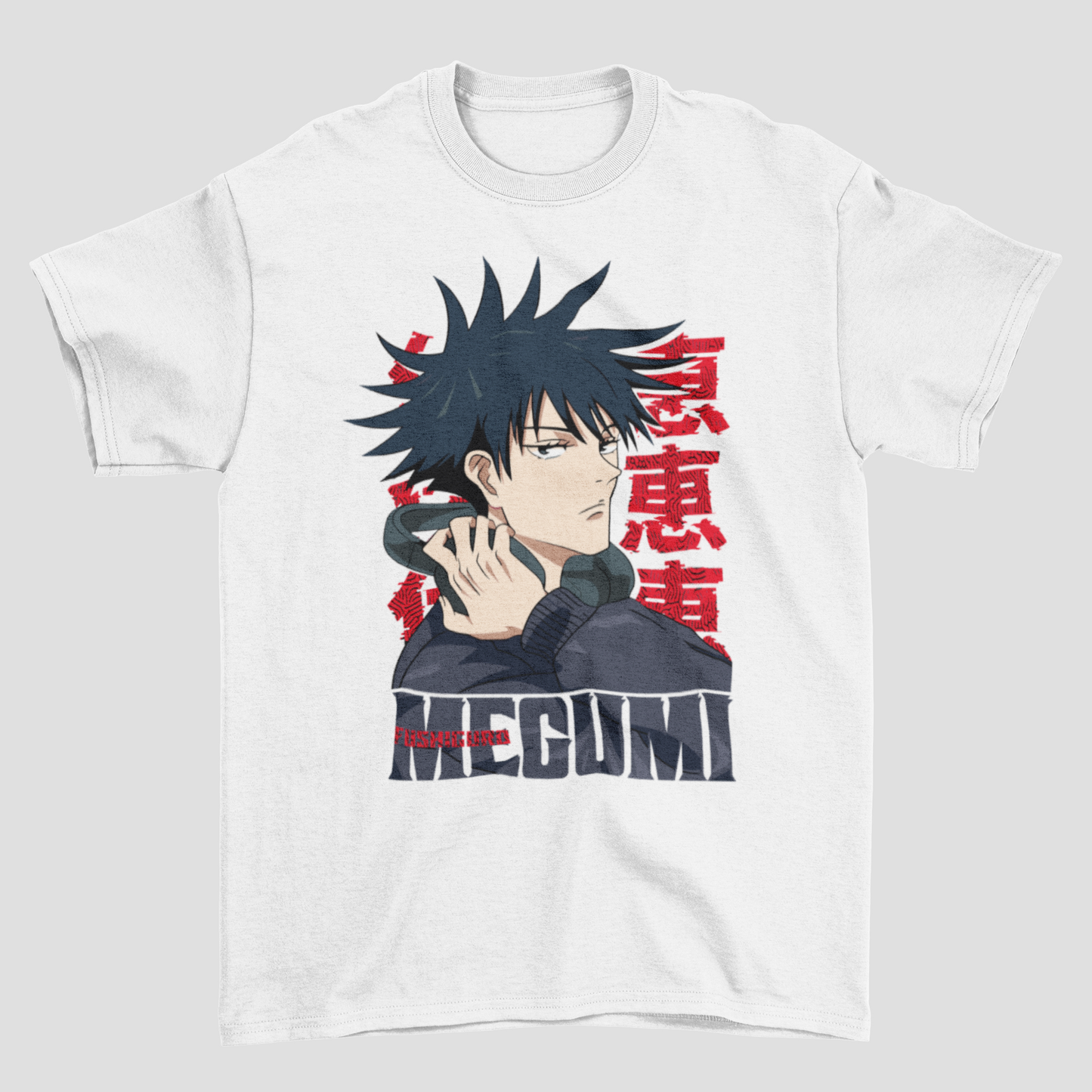 Camiseta Básica Unissex Jujutsu Kaisen Megumi Graphic