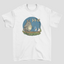 Camiseta Básica Unissex A Viagem de Chihiro Totoro Night