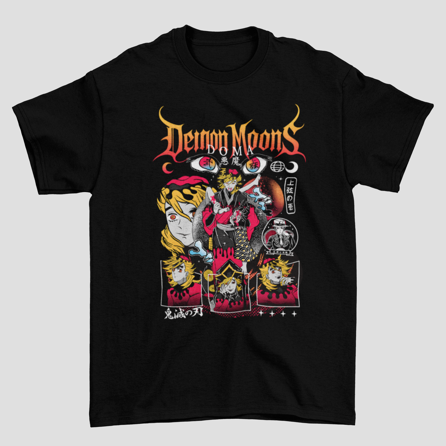 Camiseta Básica Unissex Demon Slayer Doma