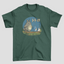 Camiseta Básica Unissex A Viagem de Chihiro Totoro Night